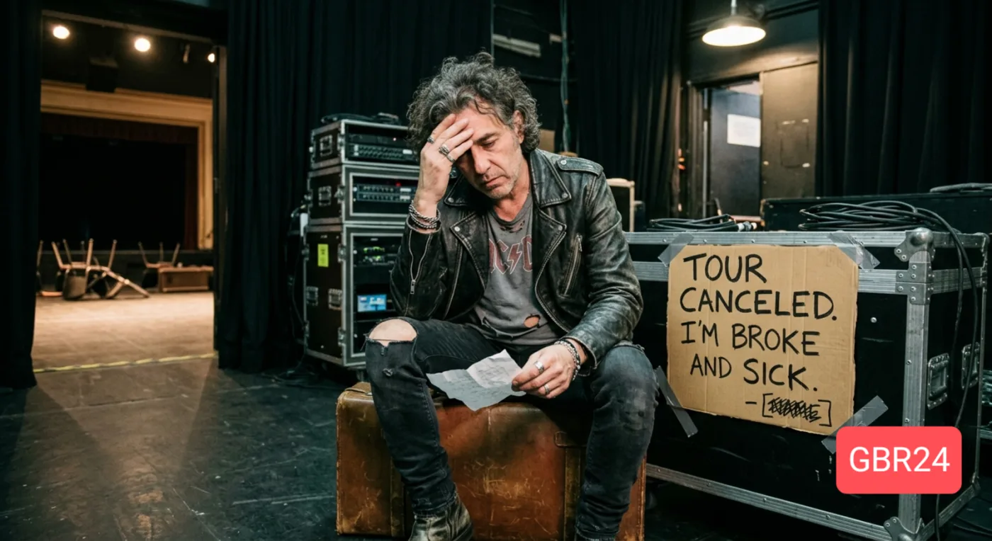 Controversial Rock Star Cancels Tour After Revealing He’s ‘Broke and Sick’